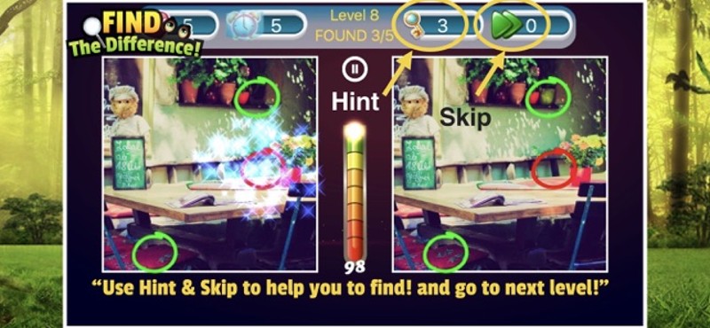 Spot the difference detective screenshot