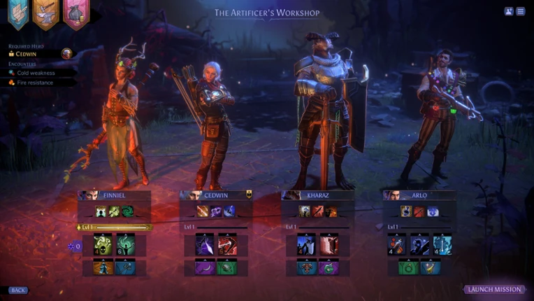 Terrinoth: Heroes of Descent screenshot