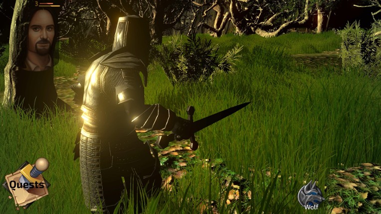 The Monk and the Warrior: The Heart of the King screenshot