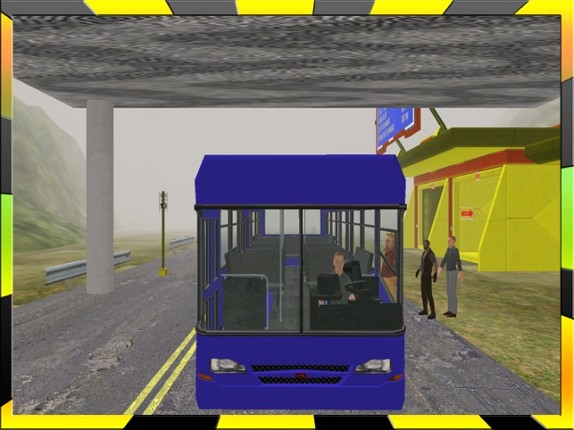 Thrilling Passenger Bus Driving on Mountains screenshot