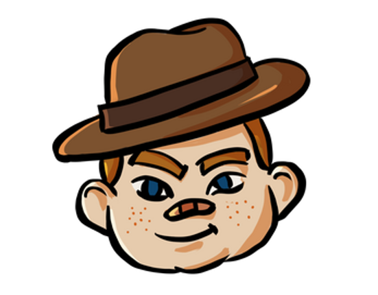 Two kids in a trenchcoat Image