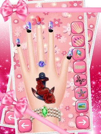 Awesom Wedding Day And Celebrity Nail Salon - Beautiful Princess Manicure Makeover Game Fancy screenshot