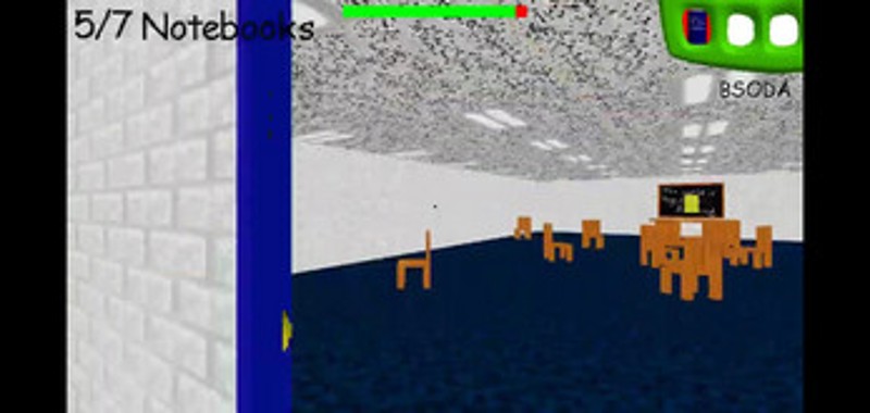 Baldi loves cats screenshot