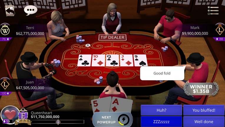 CasinoLife Poker - #1 Free Texas Holdem 3D screenshot