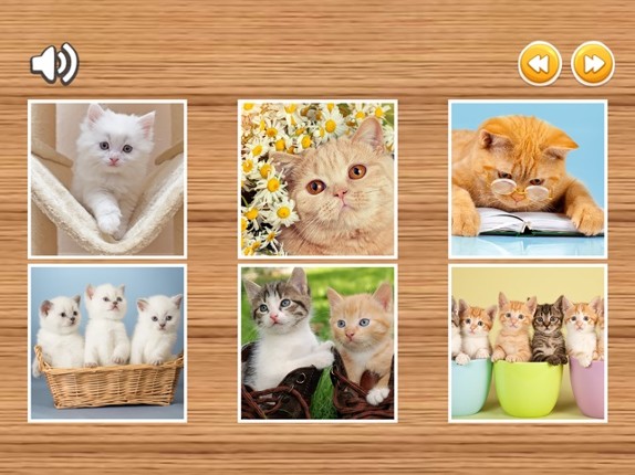 Cat Jigsaw Puzzles HD - Easy Jigsaw Puzzles Games for Kids Free screenshot