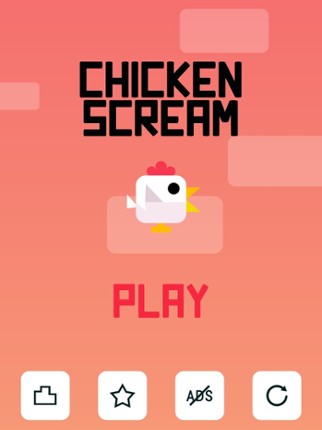 Chicken Scream Jump - Endless Arcade Game screenshot