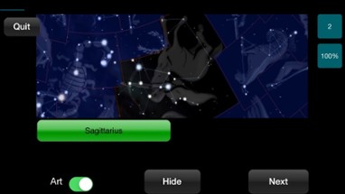 Constellations Quiz Game Image