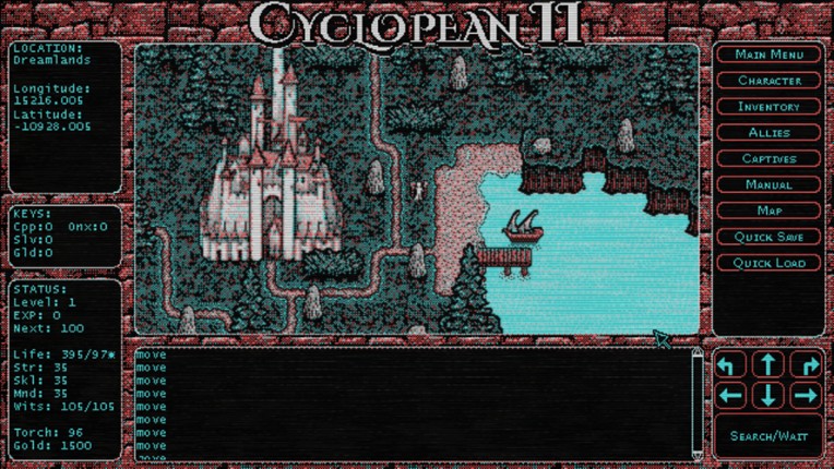 Cyclopean II: The Dreamlands screenshot