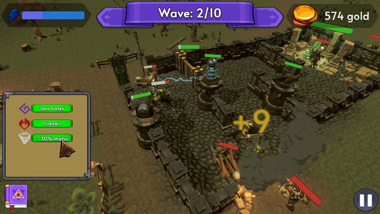 Defence of the Arcane Realms screenshot