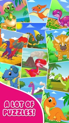 Dinosaur Jigsaw Puzzle.s Free Toddler.s Kids Games screenshot