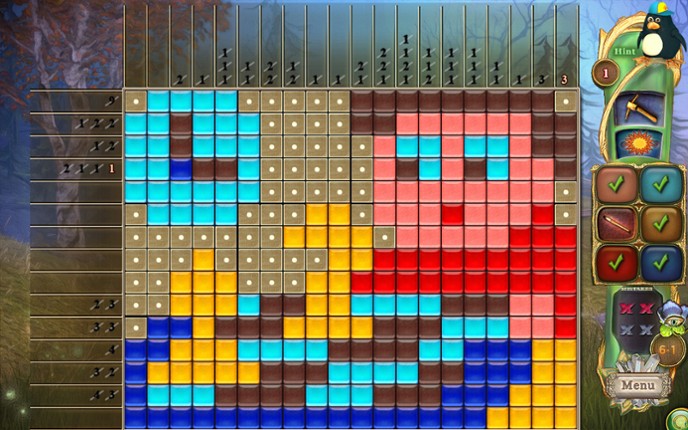 Fantasy Mosaics 33: Inventor's Workshop screenshot