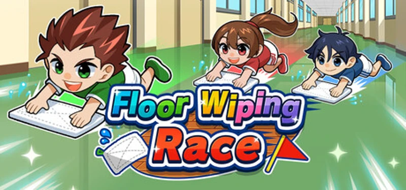 Floor Wiping Race Image