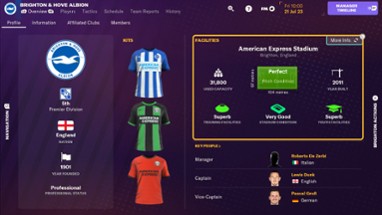 Football Manager 2024 Console Image