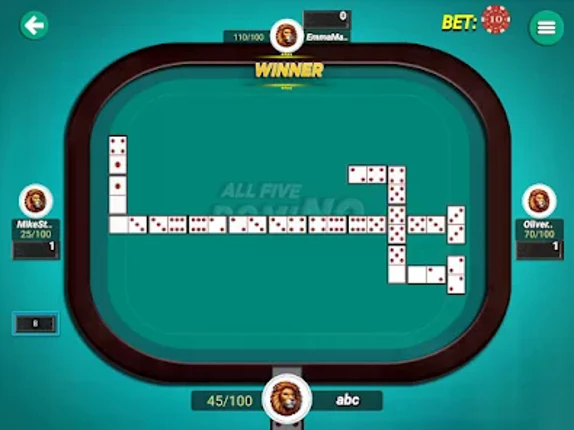 All Fives Dominoes – Muggins screenshot