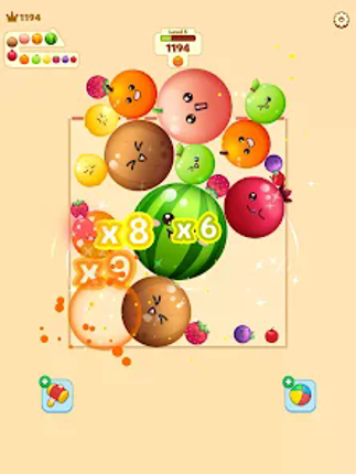 Fruit Merge-Juicy Melon Puzzle screenshot