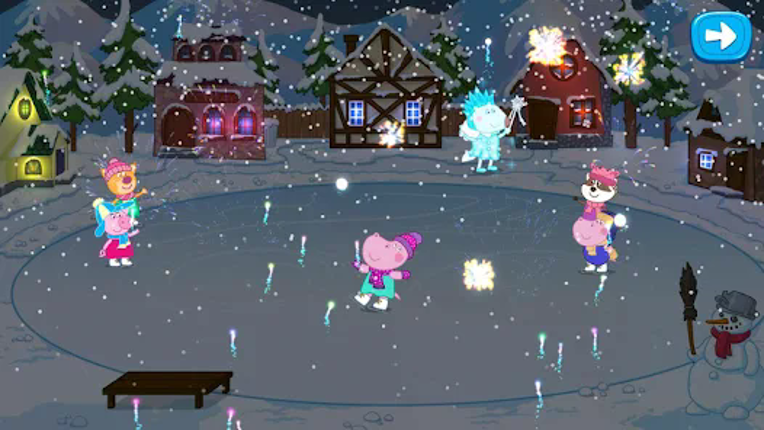 Hippo's tales: Snow Queen screenshot