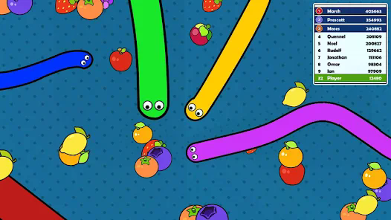 Snake Doodle - Worm .io Game screenshot