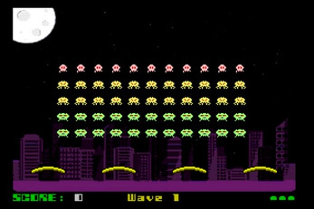 BasInvaders (ZX Spectrum Next) Image