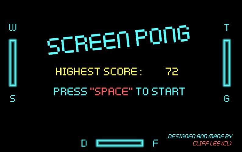 Games like Screen Pong