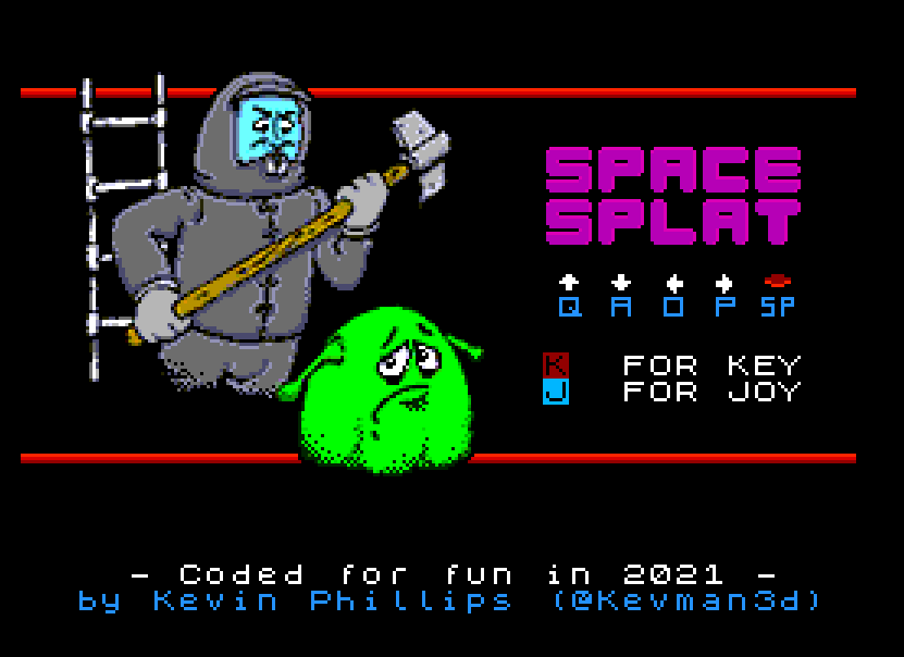 Games like SPACE SPLAT (ZX Spectrum Next)