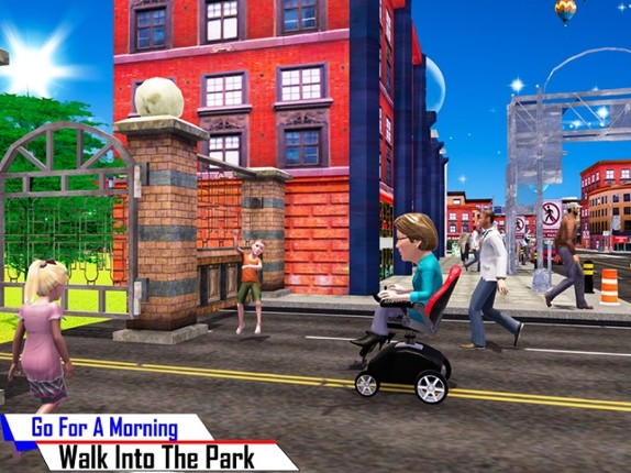 Granny Wheelie Driving Game Image