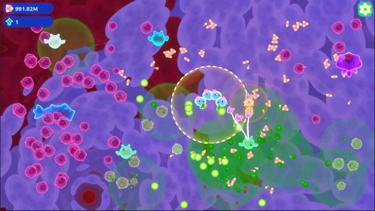 Gummy Invaders screenshot