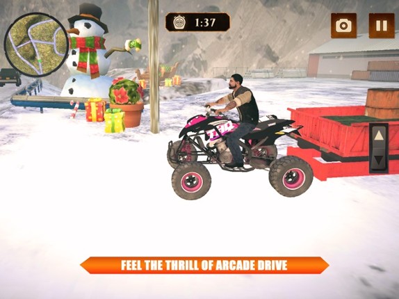 Offroad QuadBike Transport Sim screenshot