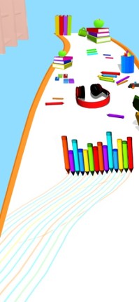 Pencil Color Run: Pen Rush 3d Image