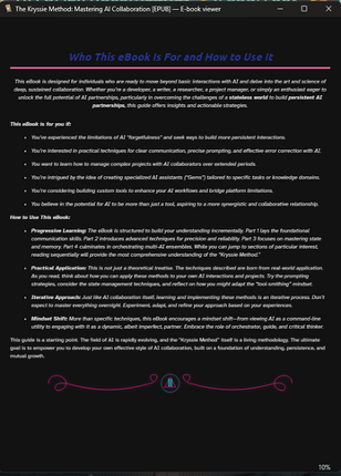 The Kryssie Method: Mastering AI Collaboration Image