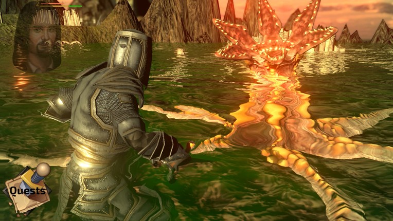 The Monk and the Warrior: The Heart of the King screenshot