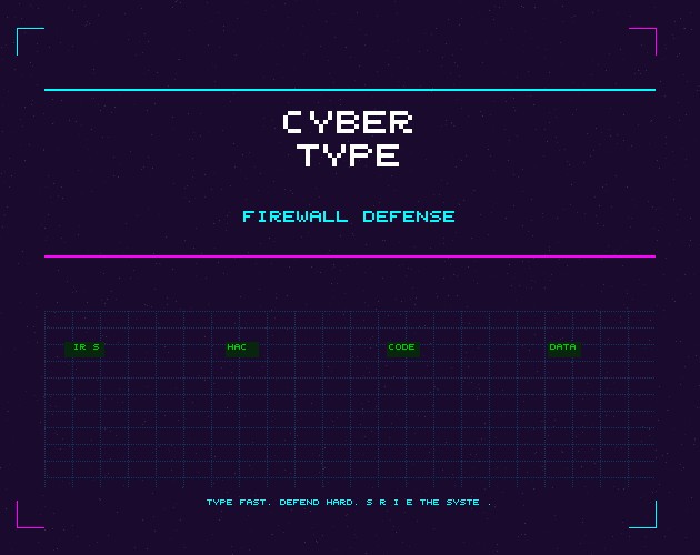 Games like CYBER TYPE