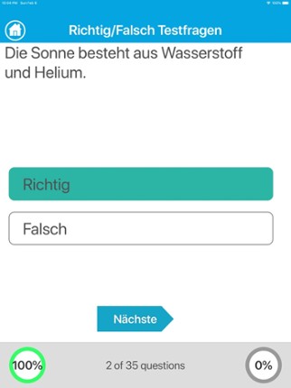 Das Sonnensystem Quiz screenshot