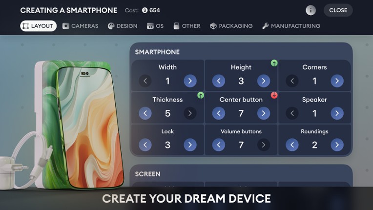 Devices Company Tycoon Inc screenshot