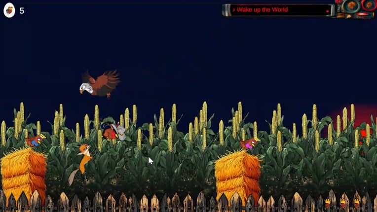 Flappy Coq - The 2D Rooster Simulator Game screenshot