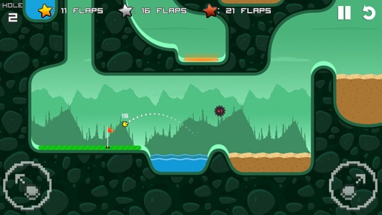 Flappy Golf screenshot