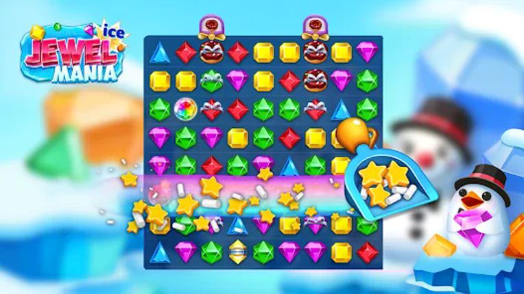 Jewel Ice Mania:Match 3 Puzzle screenshot