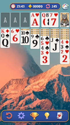 Solitaire Klondike Card Game Image
