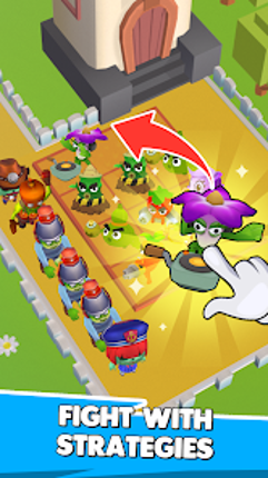 Merge Plants Defense 3D Image