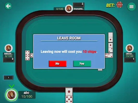 All Fives Dominoes – Muggins Image