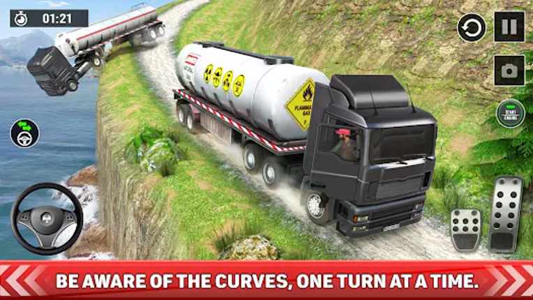 Oil Truck Games: Driving Games screenshot