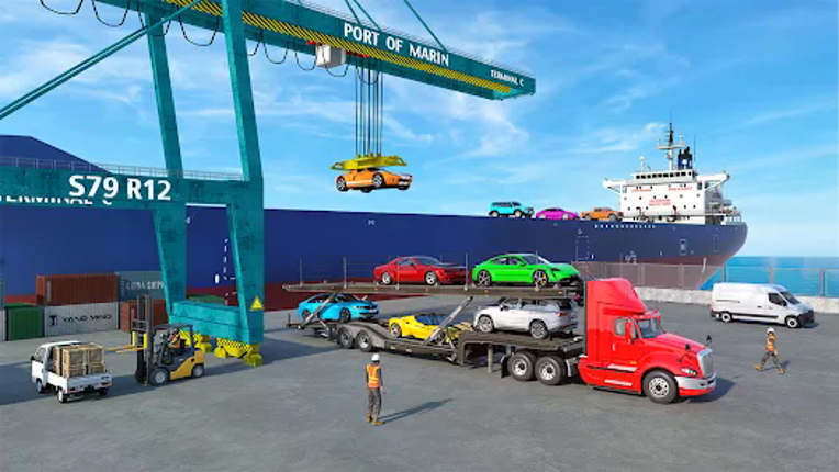 Cars Transporter Truck Games Image
