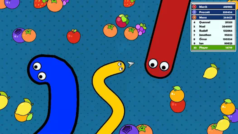 Snake Doodle - Worm .io Game screenshot