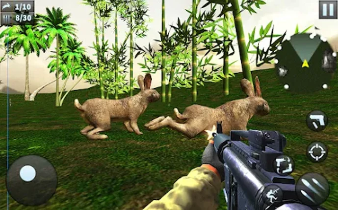 Rabbit Game Sniper Shooting screenshot