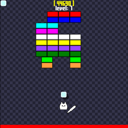 Cat With A Bat  (goes wack) Image