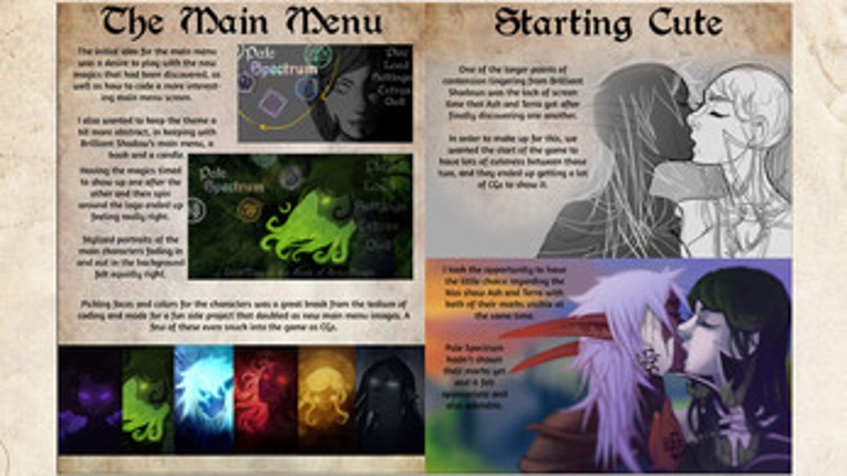 Pale Spectrum - Art Book screenshot