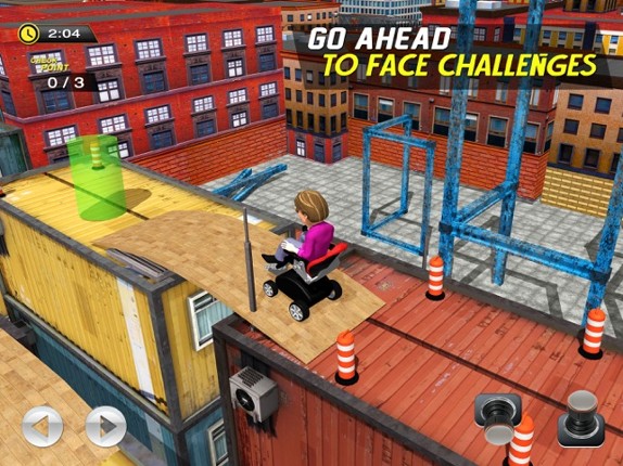Granny Wheelie Driving Game Image