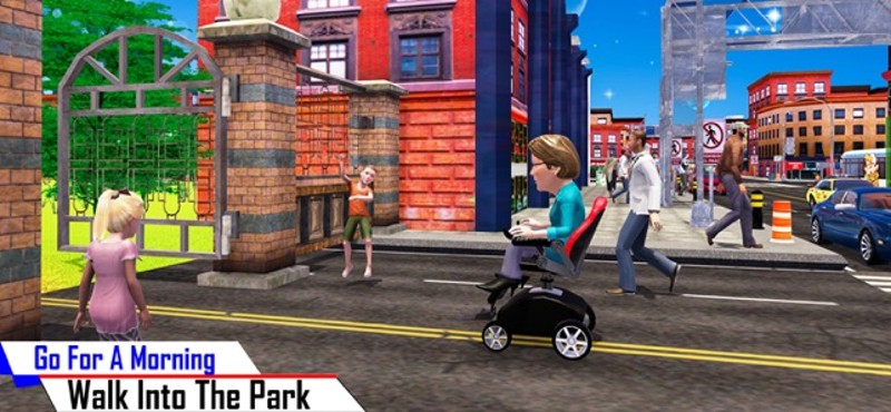 Granny Wheelie Driving Game screenshot