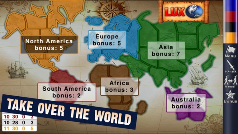 Lux Touch 3 - World Domination screenshot