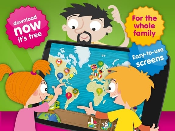 Planet Geo - Fun Games of World Geography for Kids screenshot