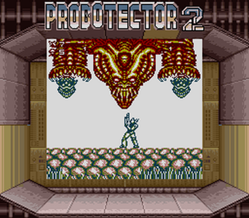 PROBOTECTOR 2 (魂斗羅2) SGB Enhanced PLUS (Super Game Boy) screenshot